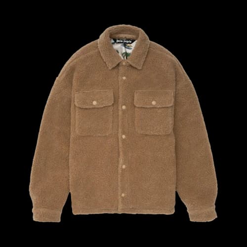 Palm Angels Bear In Mind Overshirt 'Camel'