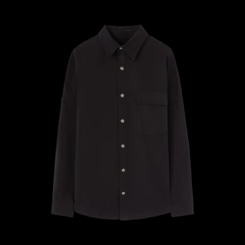 Palm Angels Classic Logo Overshirt 'Black'