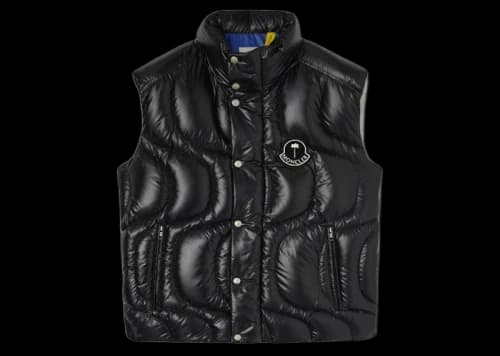 Moncler x Palm Angels Gwenyth Down Vest Black/Black