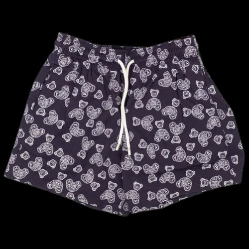 Palm Angels x Vilebrequin Bear Swim Shorts Blue/Grey