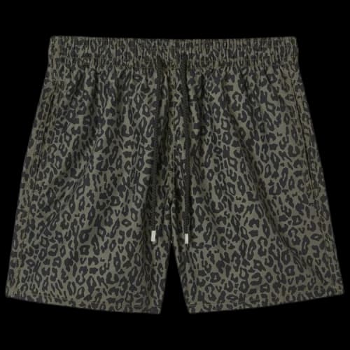 Palm Angels x Vilebrequin Small Camo Swimwear 'Green/Black'