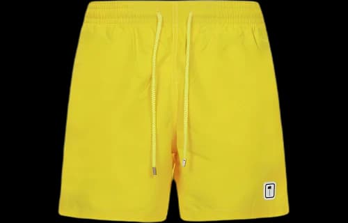 Palm Angels x Vilebrequin Patch Swim Shorts Yellow