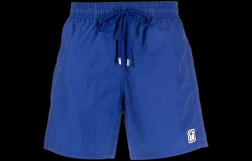Palm Angels x Vilebrequin Patch Swim Shorts Blue