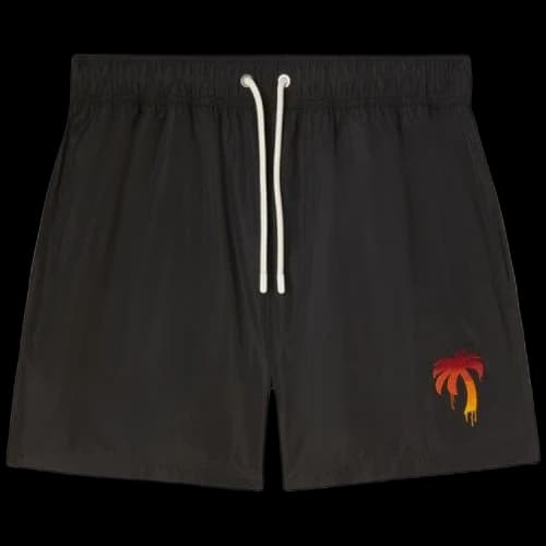 Palm Angels I Love PA Swimshorts 'Black/Red'