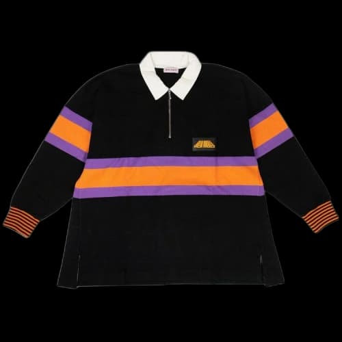 Palm Angels Color Block Hiking Polo 'Black'