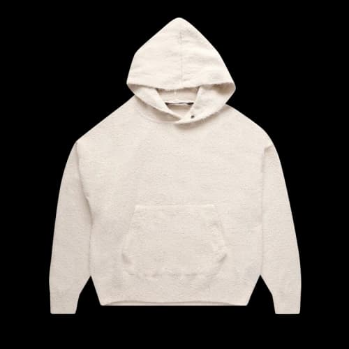 Palm Angels Palm Knitted Hoodie 'Off White'
