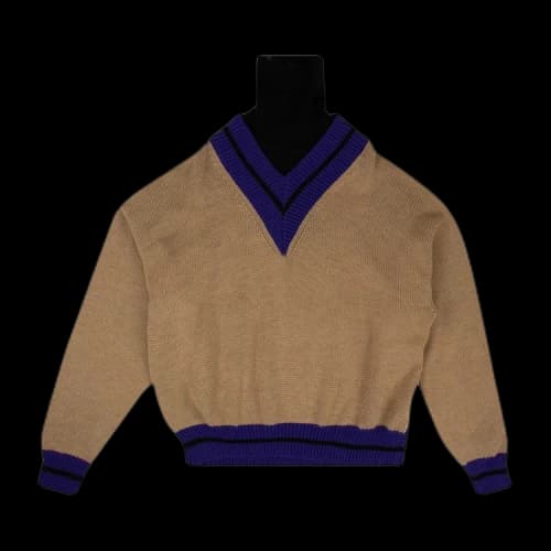 Palm Angels College Turtleneck Sweater 'Tan'