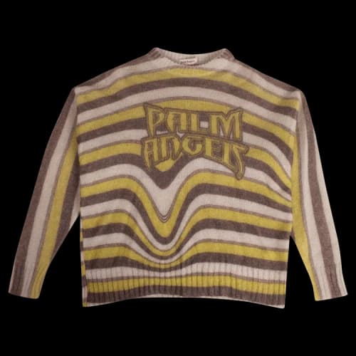 Palm Angels Melting Stripes Sweater 'Multicolor'