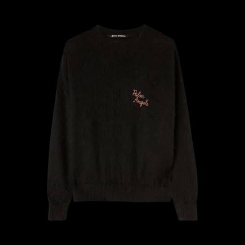 Palm Angels The Palm Sweater 'Black/Fuchsia'