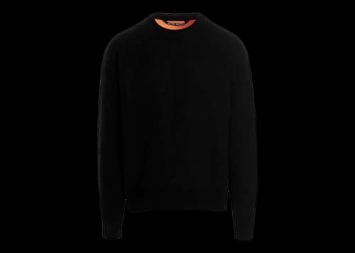 Palm Angels Intarsia Palm Wool Sweater Black/Multi