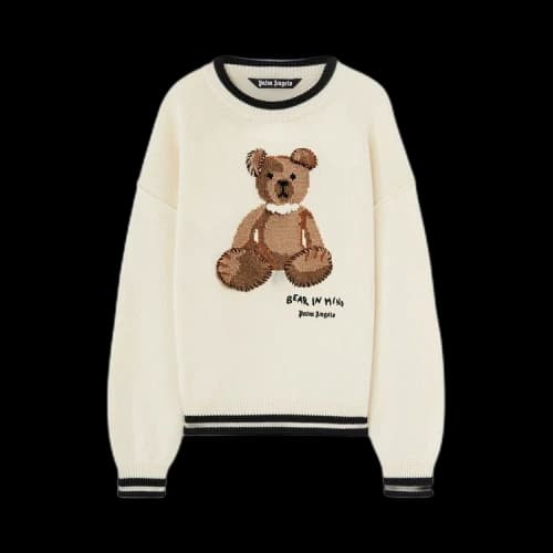 Palm Angels Bear In Mind Sweater 'Off White'