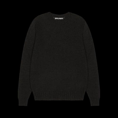 Palm Angels Rec Logo Sweater 'Black/White'
