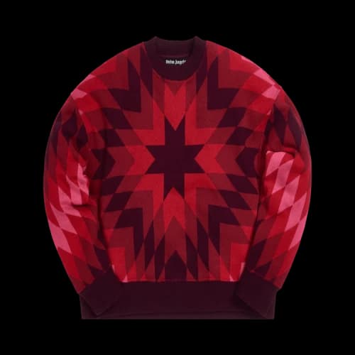 Palm Angels Arizona Crew 'Burgundy/Pink'
