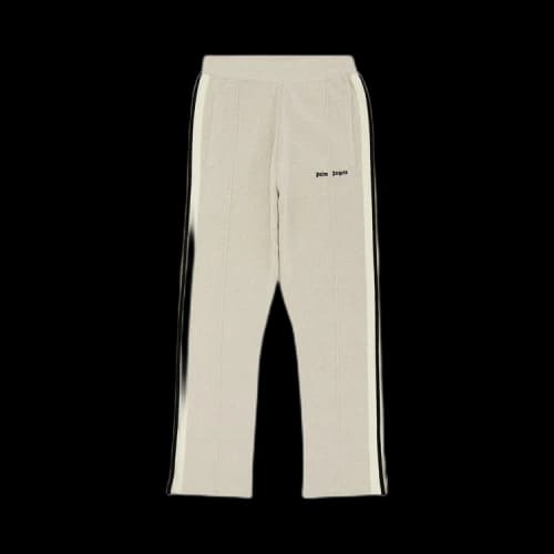 Palm Angels Classic Logo Knit Track Pants 'Light Beige'
