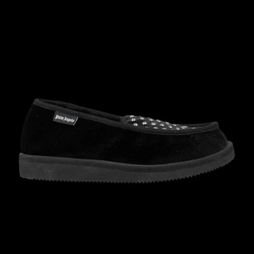 Suicoke x Palm Angels Studded Loafer Slipper 'Black Velvet'