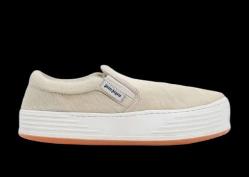 Palm Angels Snow Low Slip-On Pony Cream White Orange