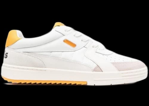 Palm Angels Palm University Sneaker White Yellow