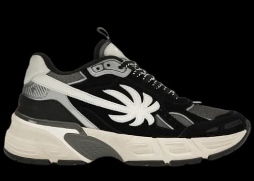 Palm Angels The Palm Runner Black White