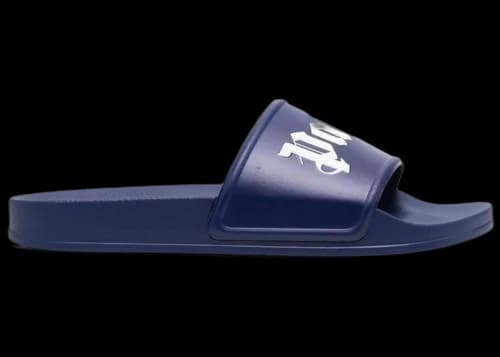 Palm Angels Pool Slides Blue White