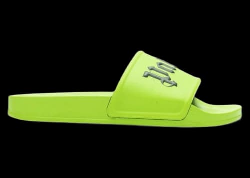 Palm Angels Pool Slides Light Green