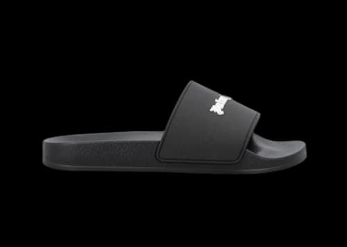 Palm Angels Logo Slides Black/White