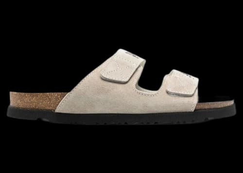 Palm Angels Logo Print Slide Sandals White