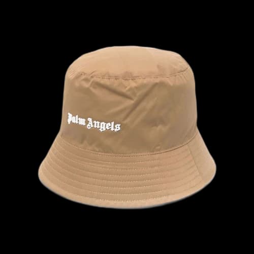Palm Angels Classic Logo Bucket Hat 'Bronze/White'