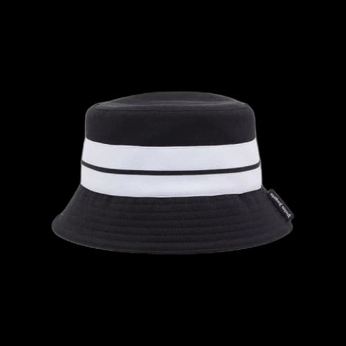 Palm Angels Track Bucket Hat Black/White