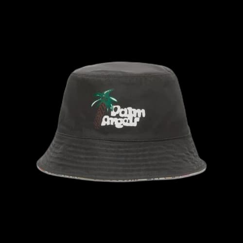 Palm Angels Sketchy Reversible Bucket Hat 'Black/White'