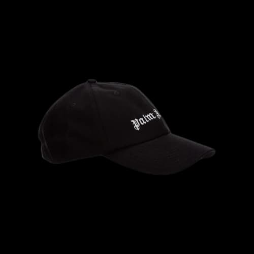 Palm Angels Embroidered Logo Cap Black