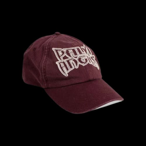 Palm Angels Embroidered Baseball Cap 'Purple/White'