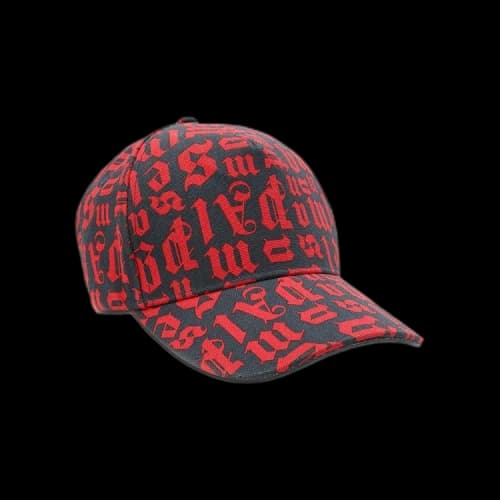 Palm Angels Broken Monogram Logo Cap 'Navy'