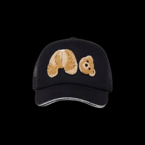 Palm Angels Bear Trucker Hat 'Black/Brown'