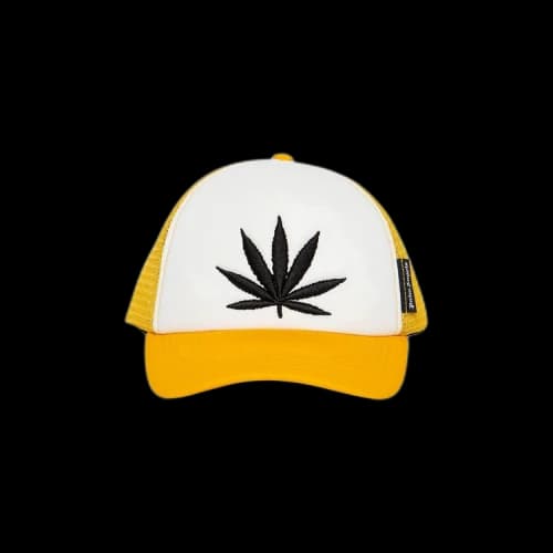 Palm Angels x The Webster Leaf Cap 'White/Orange'