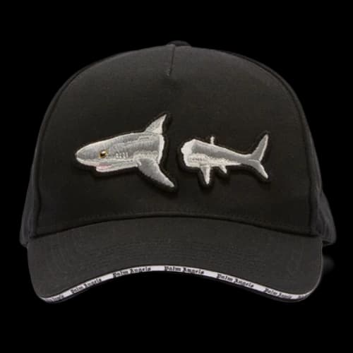 Palm Angels Peaked Cap 'Black'