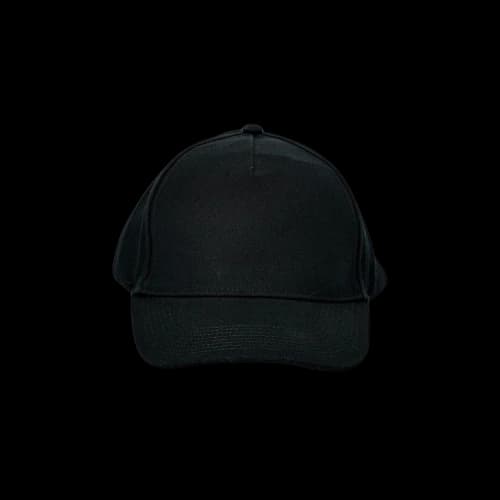 Palm Angels Back Logo Cap Black/Black