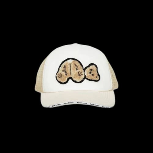 Palm Angels GD PA Bear Trucker Hat 'Beige/Brown'