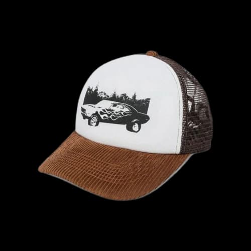 Palm Angels Car Baseball Cap 'Brown/Black'