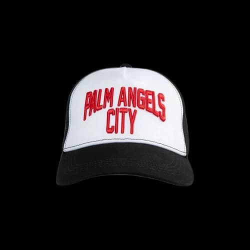 Palm Angels City Cap 'Black/Red'