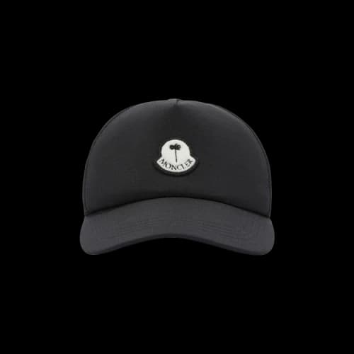 Moncler x Palm Angels Logo Cap 'Black/White'