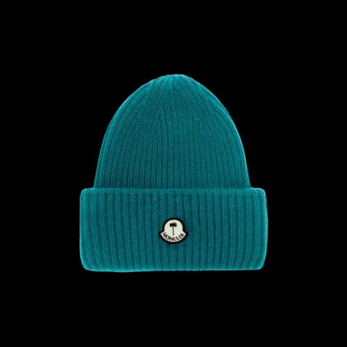 Moncler x Palm Angels Tricot Beanie Hat 'Green'