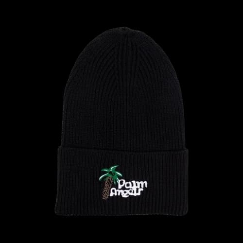 Palm Angels Sketchy Beanie 'Black/White'