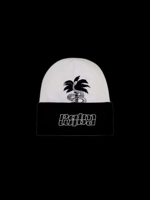 Palm Angels Lunar New Year Beanie Black/Off White