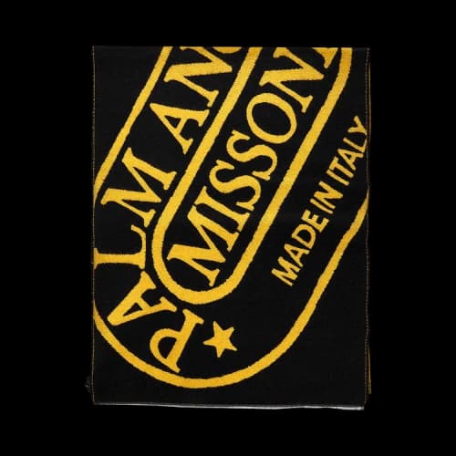 Palm Angels x Missoni Heritage Scarf 'Black/Yellow'