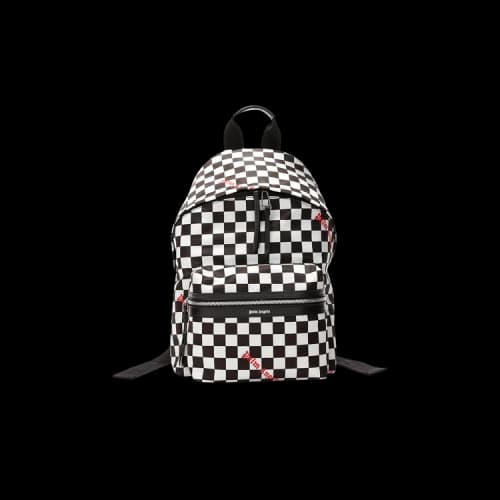 Palm Angels Backpack Printed Damier 'Black/White'