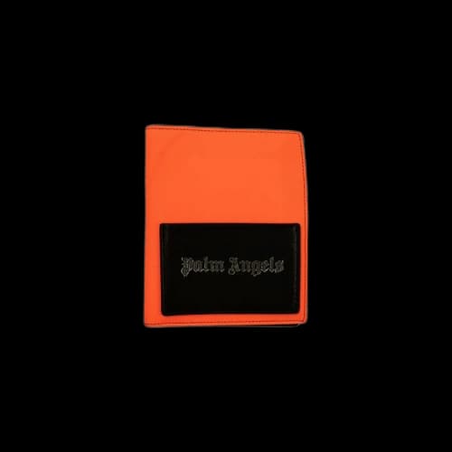 Palm Angels Iconic Passport Case 'Neon Orange'