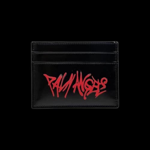 Palm Angels Graffiti Logo Cardholder 'Black'