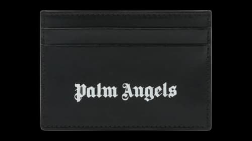 Palm Angels Classic Logo Card Holder Black
