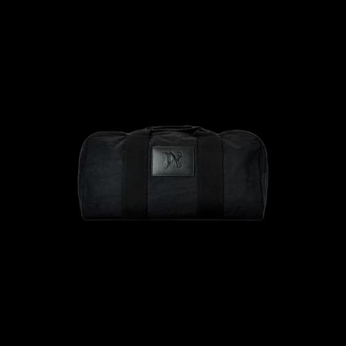 Palm Angels Monogram Retro Gym Bag 'Black/Grey'