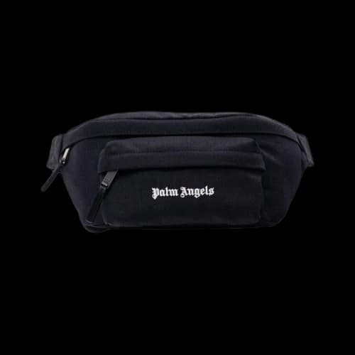 Palm Angels Classic Logo Cordura Fannypack Belt Bag 'Black'